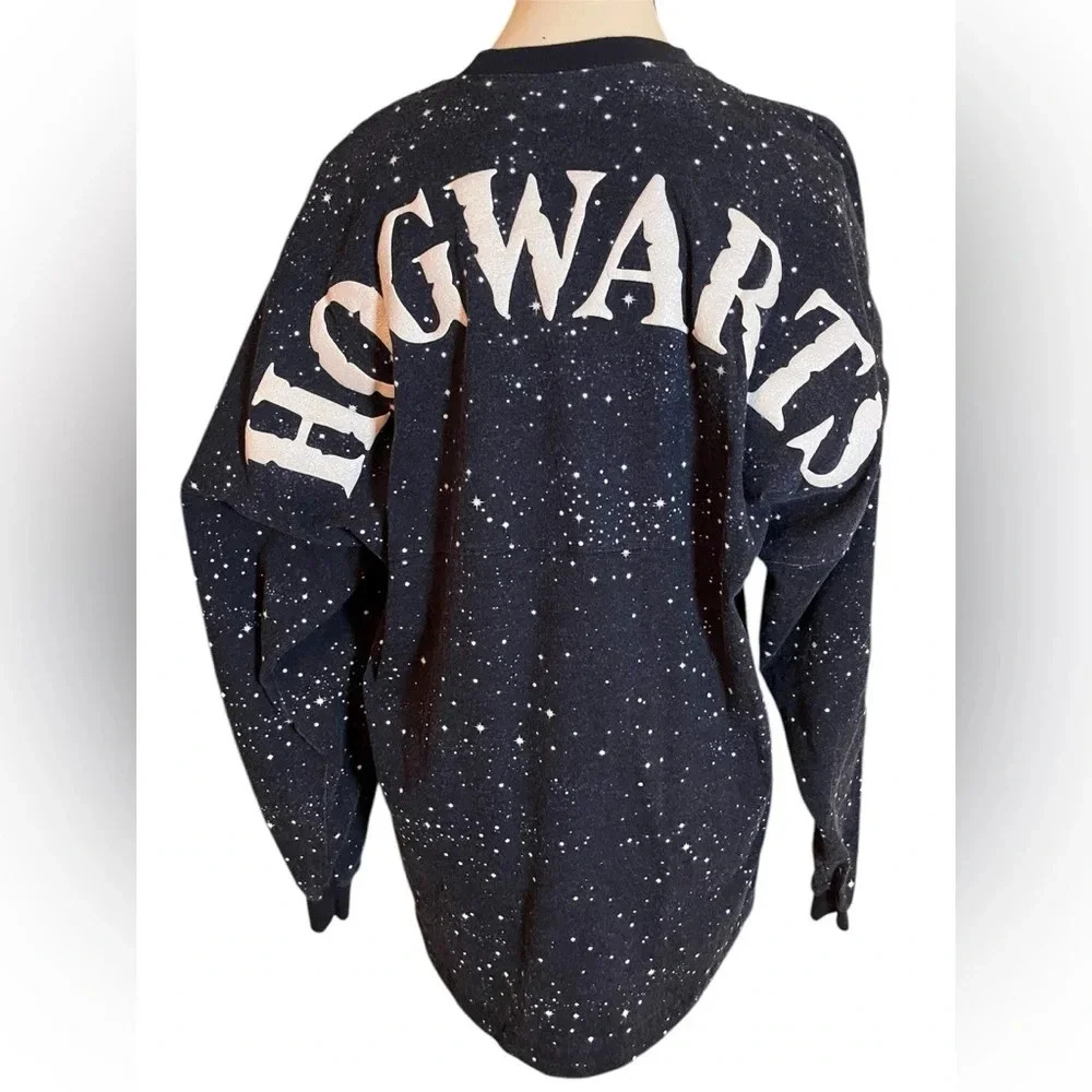 Warner Bros. Black Hogwarts Long Sleeve Tee